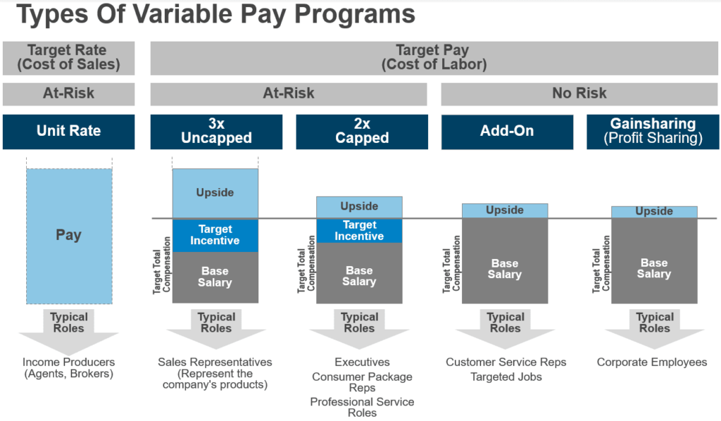 Types of Variable Pay Programs