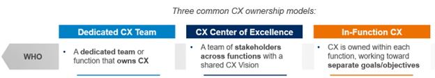 CX ownership models