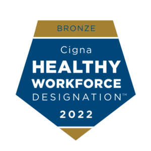 Cigna Healthy Workforce Designation Bronze 2023